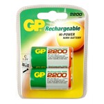 GP Batterij oplaadbaar GP ReCyKo+ C- x2st