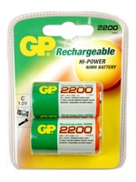 GP Batterij oplaadbaar GP ReCyKo+ C- x2st