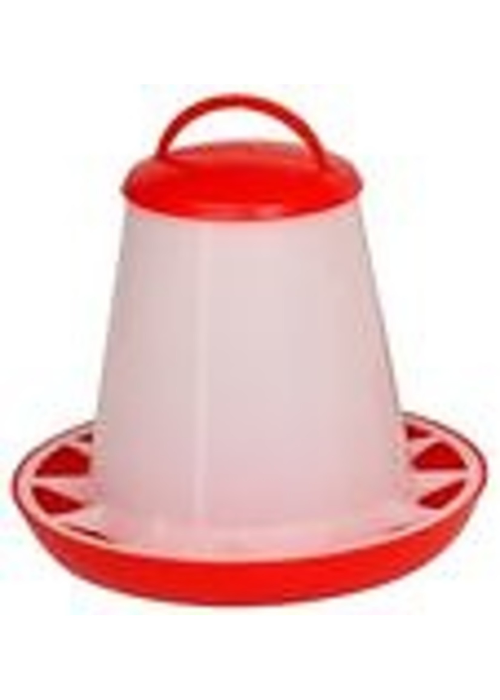 Ophangvoersilo kunststof met deksel