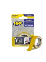 HPX Reflecterende tape Geel 19mm -1.50 mtr.