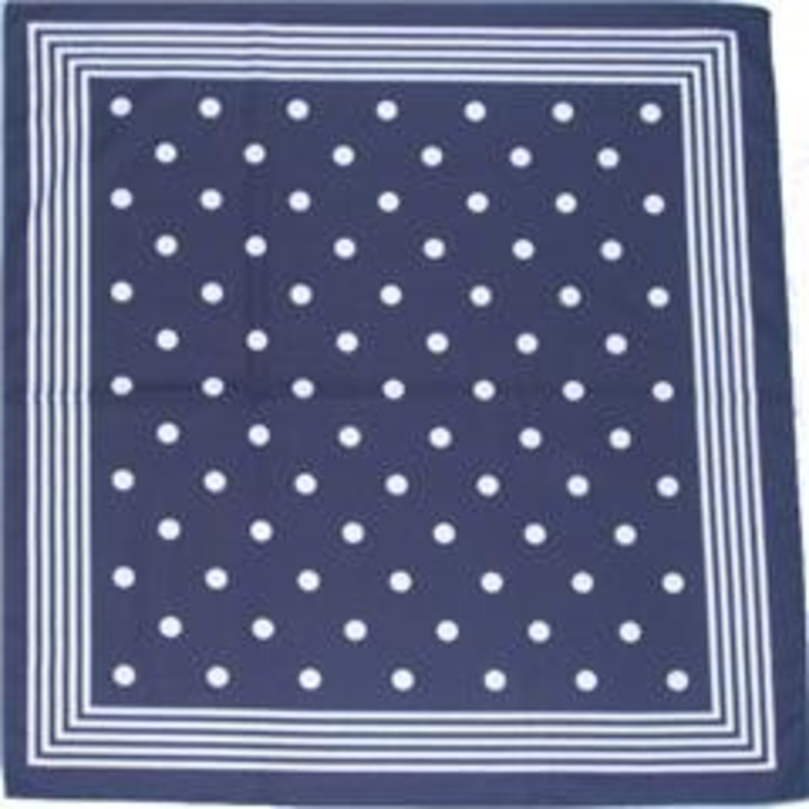 Boerenzakdoek blauw 63x63cm