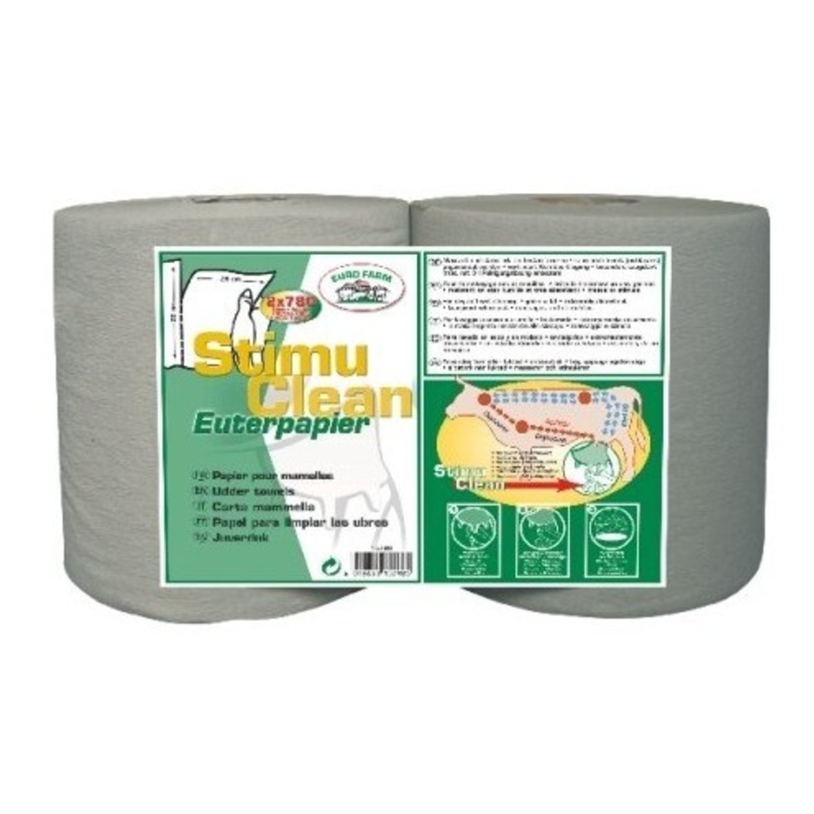 Uierpapier StimuClean 780vel, à 2 rol