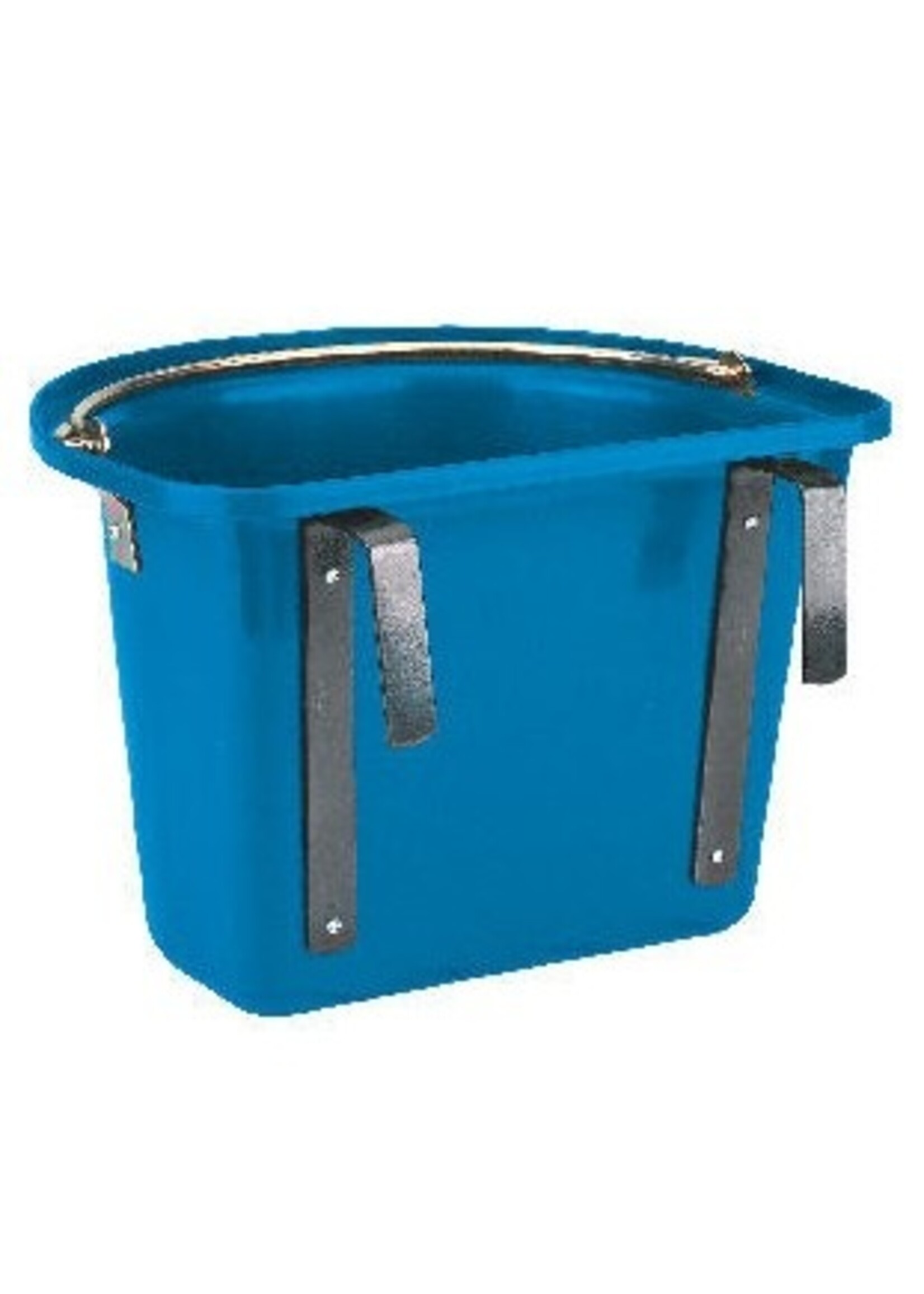 Kerbl Voeremmer met ophanghaken en hengsel, 12L. Div Kleuren.