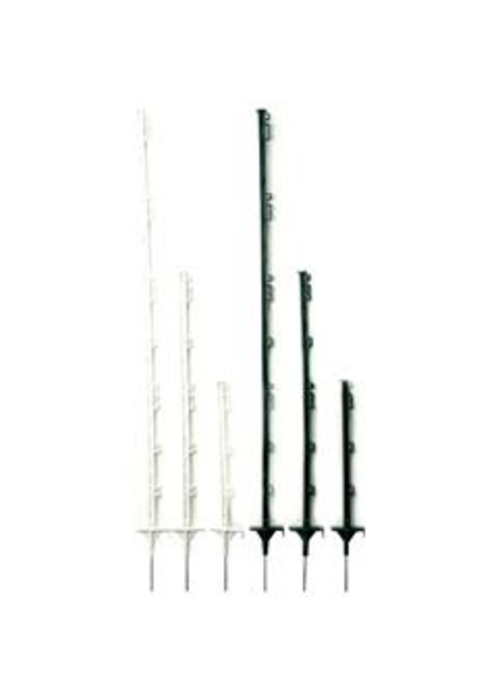 AKO Afrastering AKO TITAN Kunststof paal WIT 110cm (20 stuks)