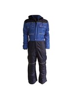 Storvik Doorwerk-/ winteroverall marine/korenblauw