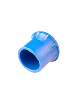 Spanbeugeldop BLAUW (rvs)