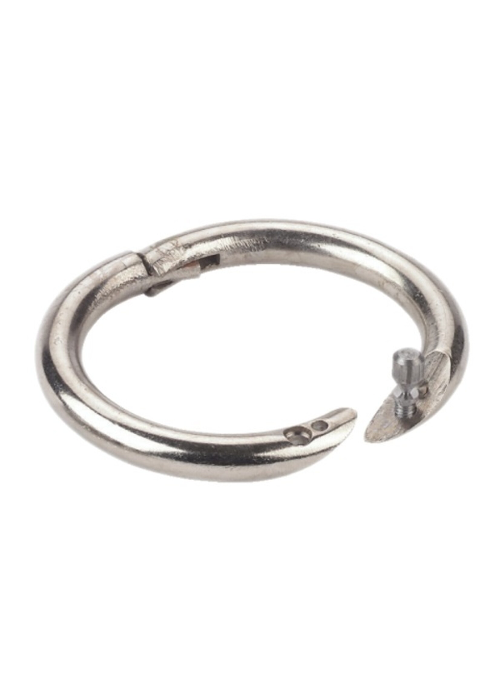 Stierenring, vernikkeld, 52mm