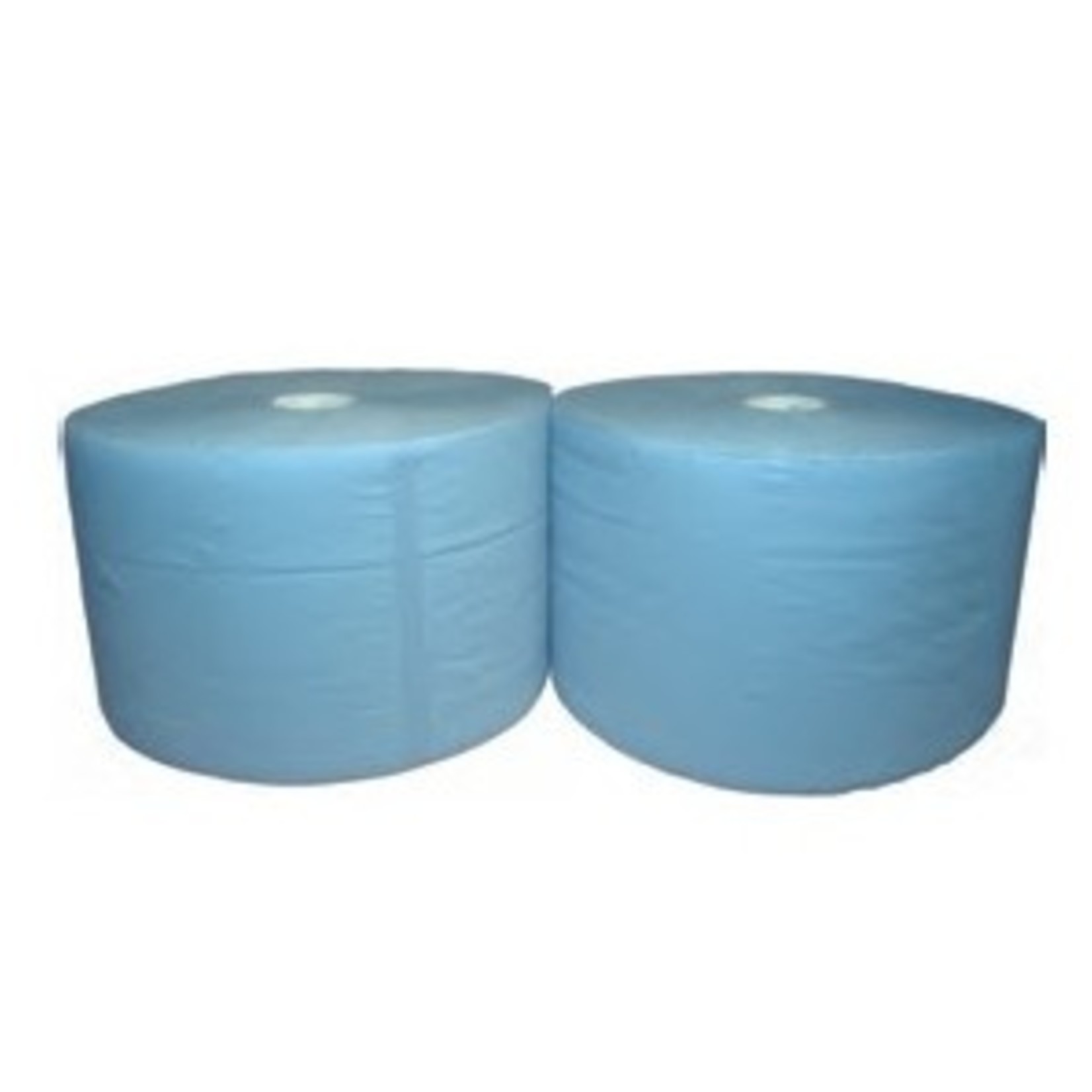 Uierpapier 3-laags verlijmd, blauw, 1000 vel, à 2rol