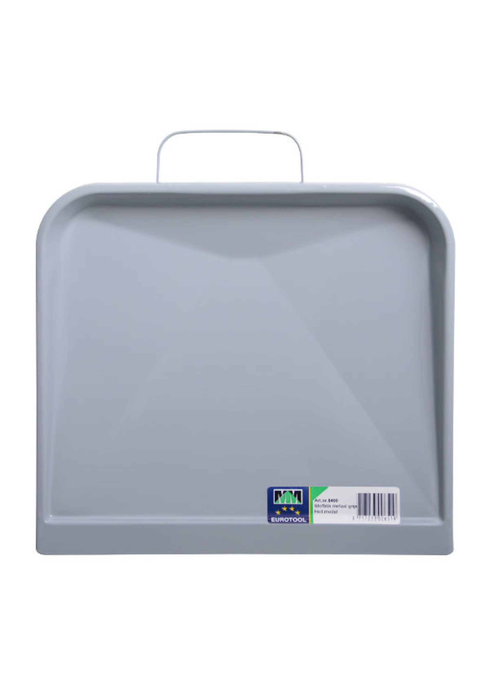 Stofblik metaal grijs MM