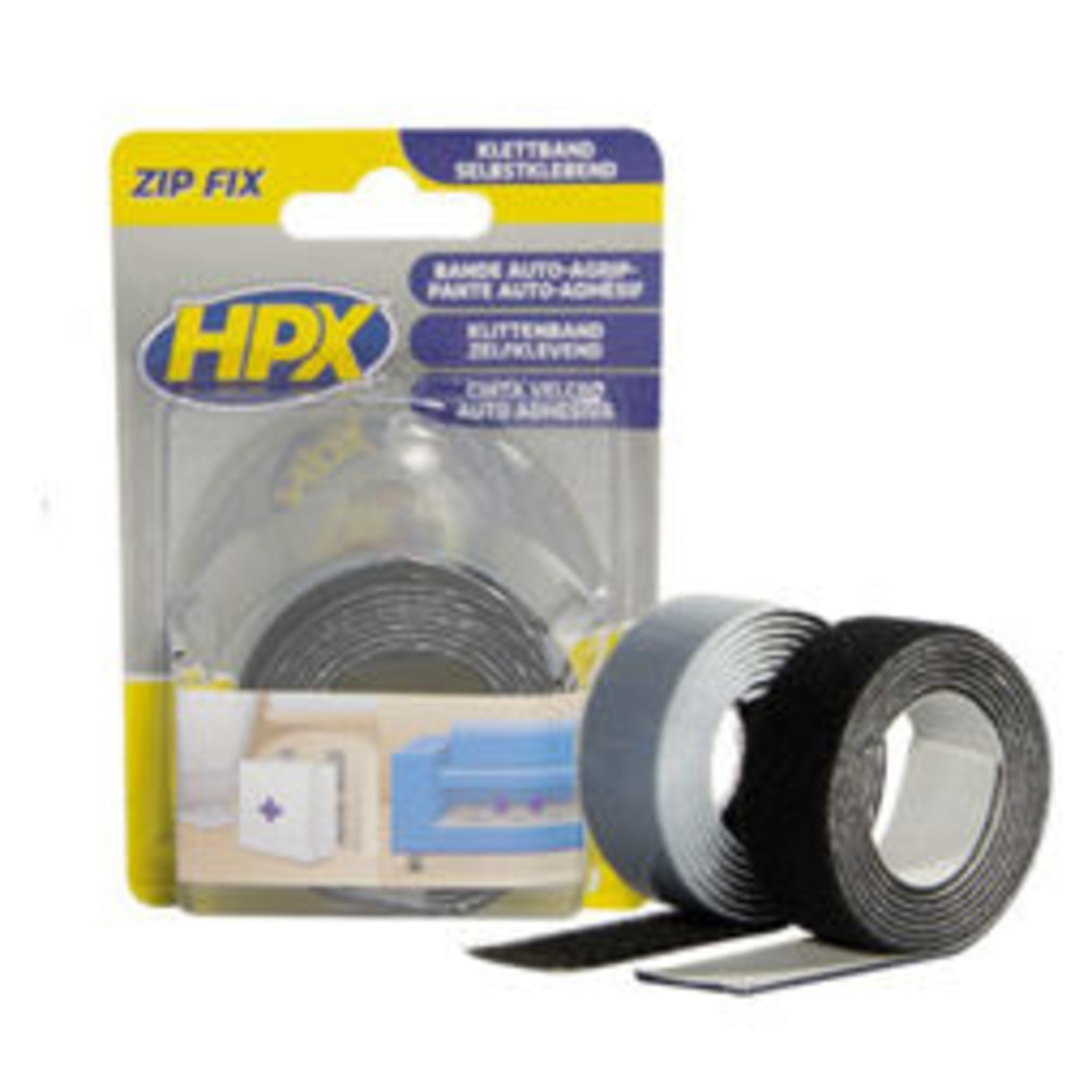 HPX Zip Fix klittenband