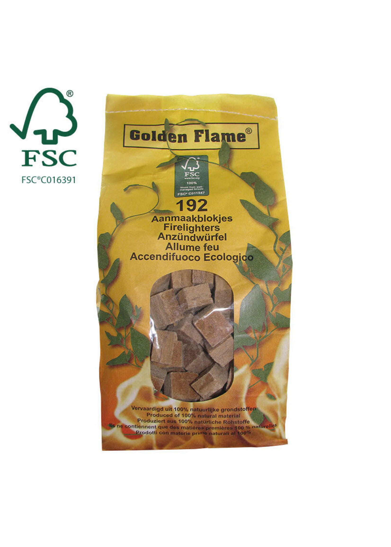 Aanmaakblokjes FSC bruin (32 st.)