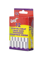 Schoolbordkrijt wit, 12st.