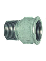 Soknippel 1/2" bu. x bi. Verzinkt