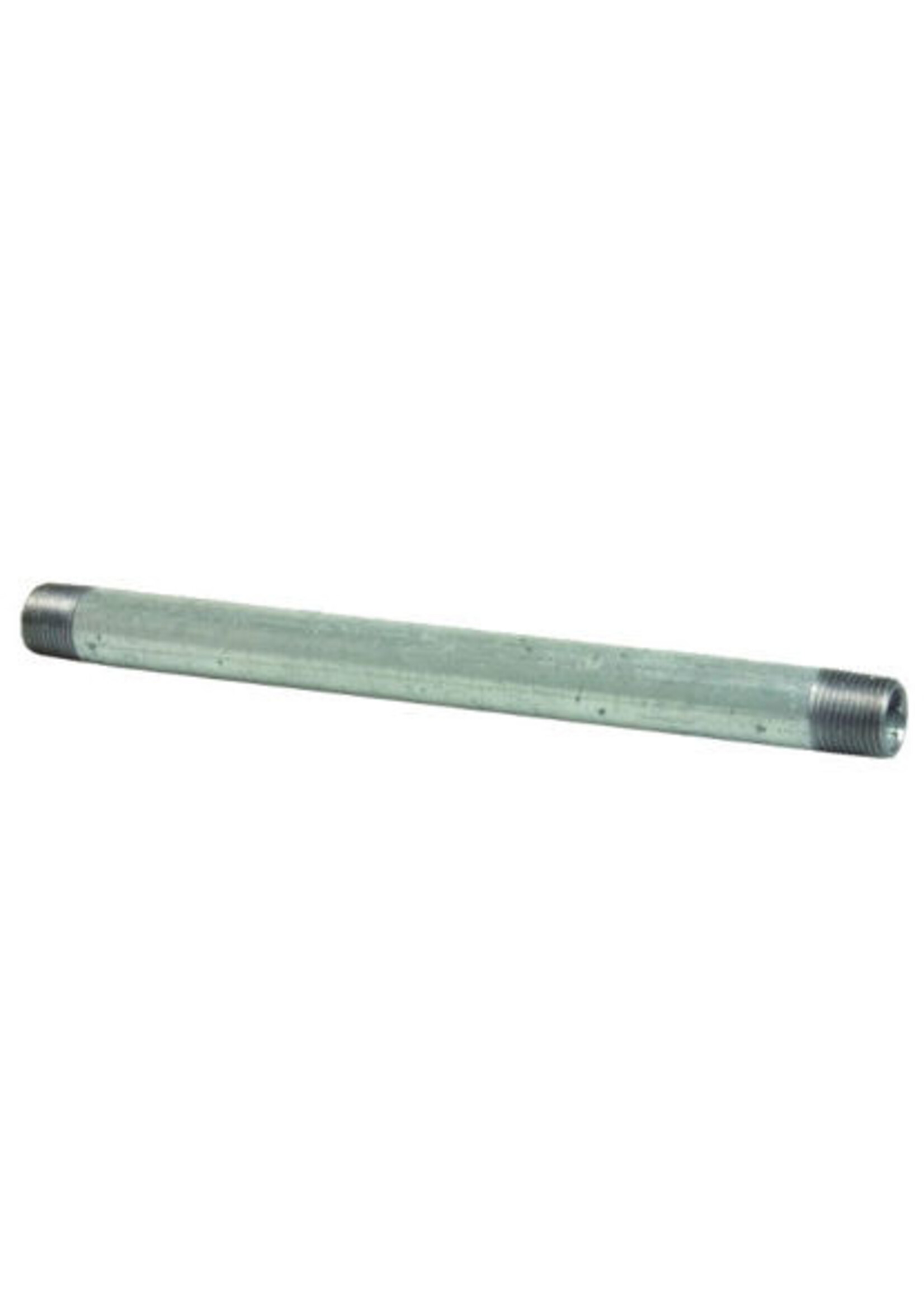 Pijpnippel 10cm, buitendraad 1 1/4"