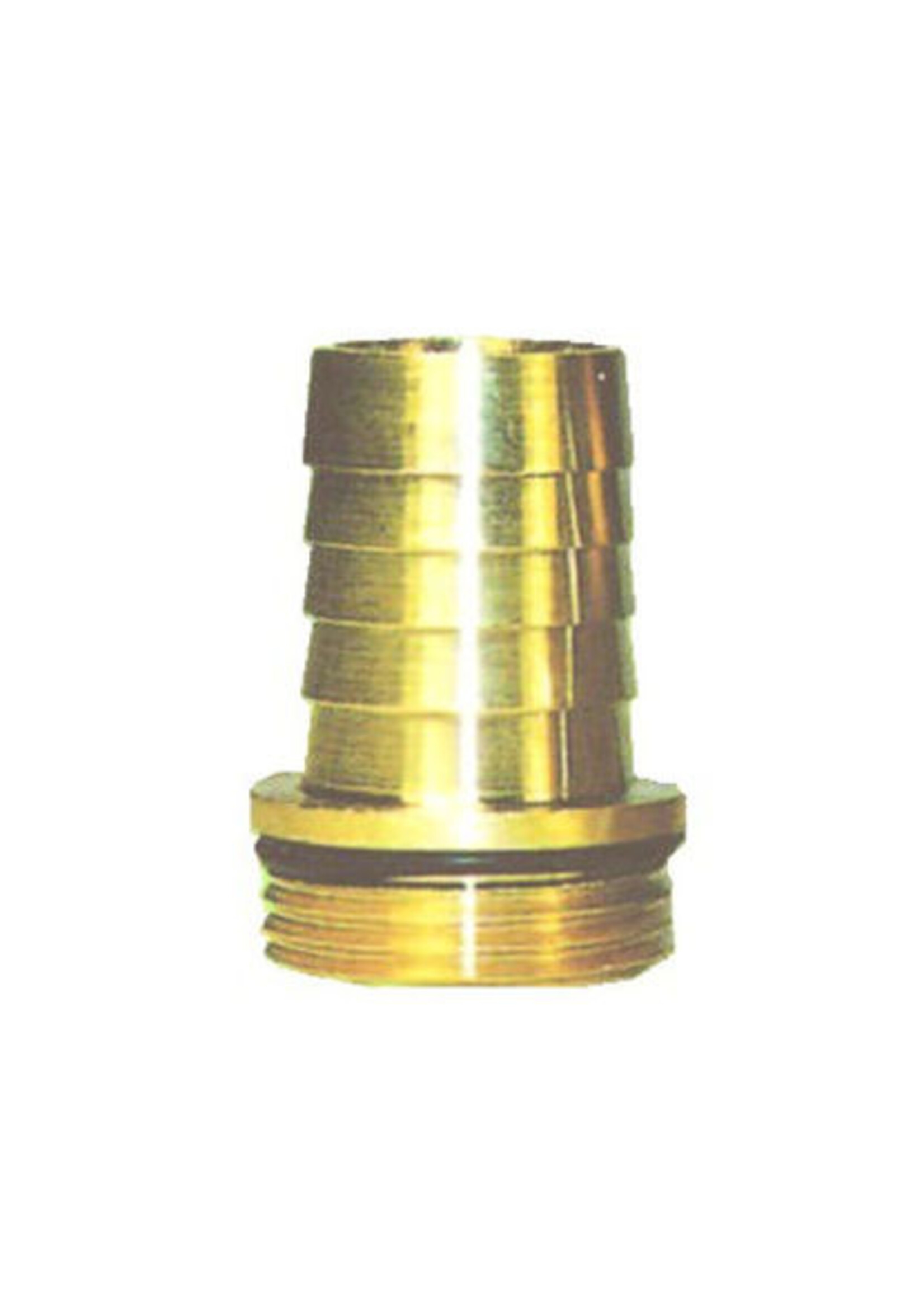 Messing slangpilaar/ vaareind 1 1/4" x 1 1/4" tule