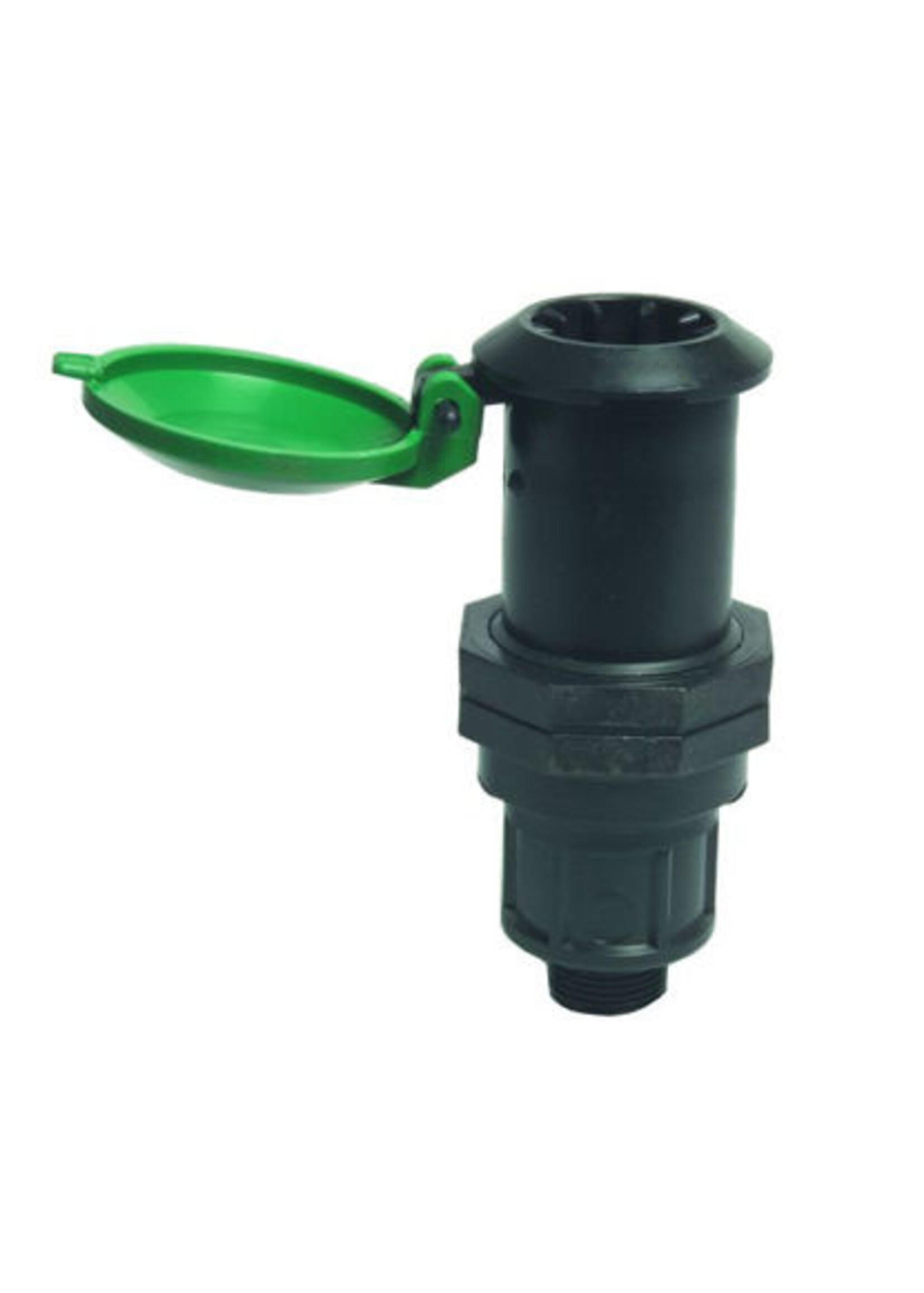 PP kogelafsluiter 1" buitendraad