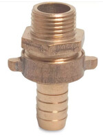 3/3 Verbindingskoppeling messing 3/4" x 20 mm buitendraad