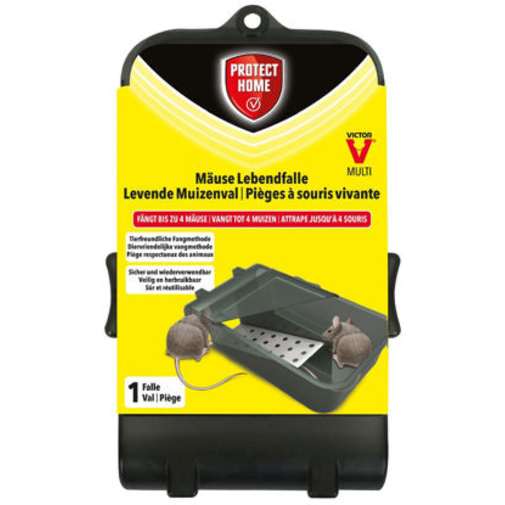 Muizenval "Catch & Hold" (1 stuks) -Protect Home-