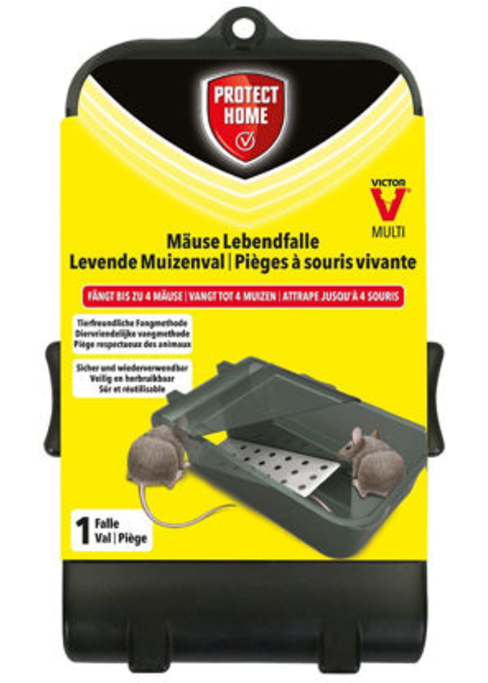 Muizenval "Catch & Hold" (1 stuks) -Protect Home-