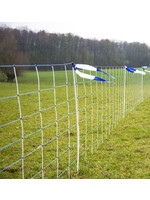 AKO Afrastering AKO Losse paal wolf afweernet 108cm wit dubbele PEN