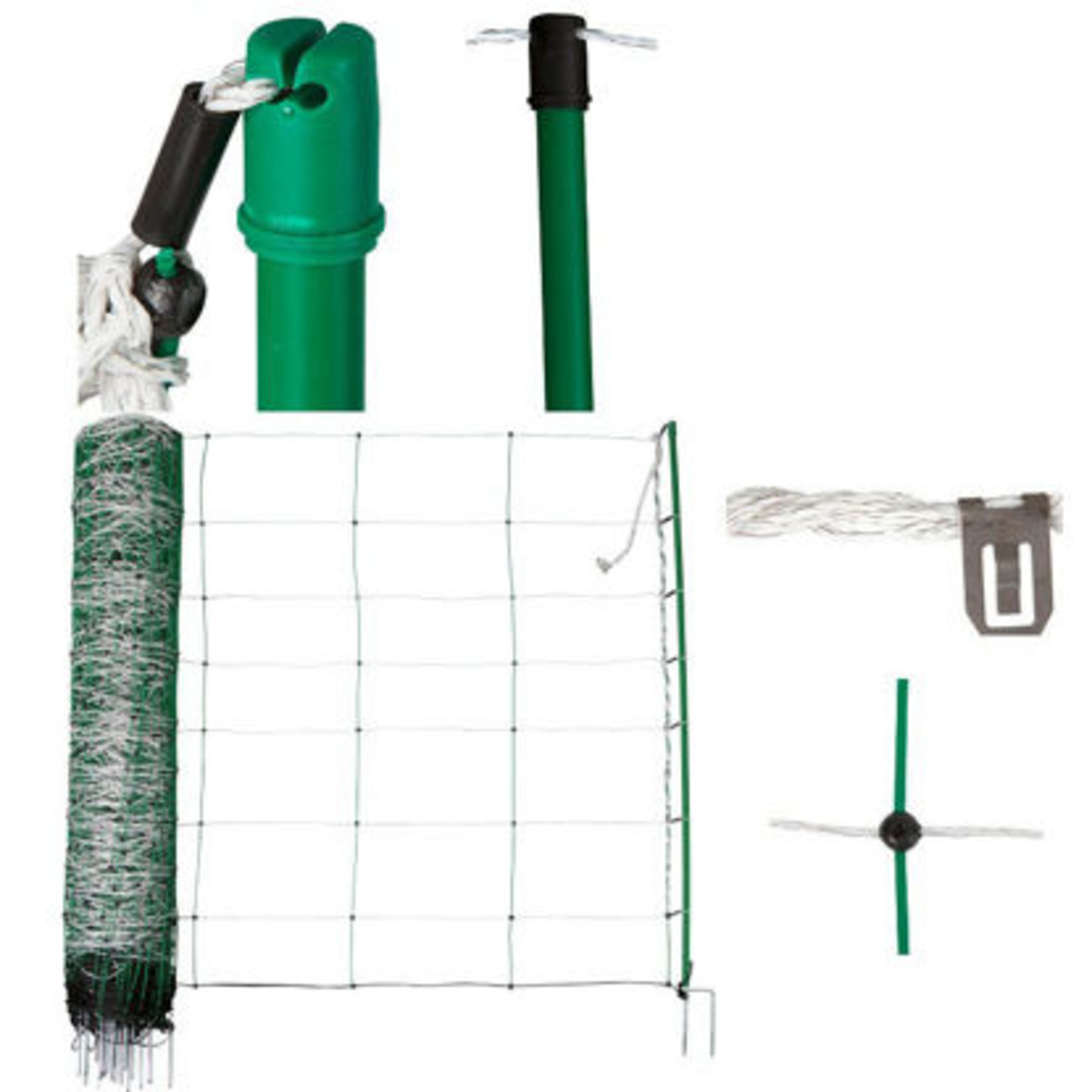 AKO Schapennet TopLine Plus Groen 90cm x 50m ENKELE PEN