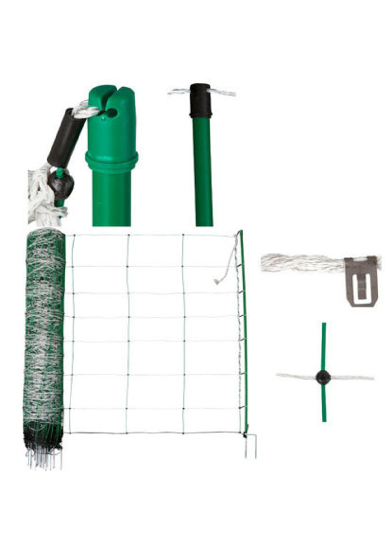 AKO Afrastering AKO Schapennet TopLine Plus Groen 108cm x 50m ENKELE PEN