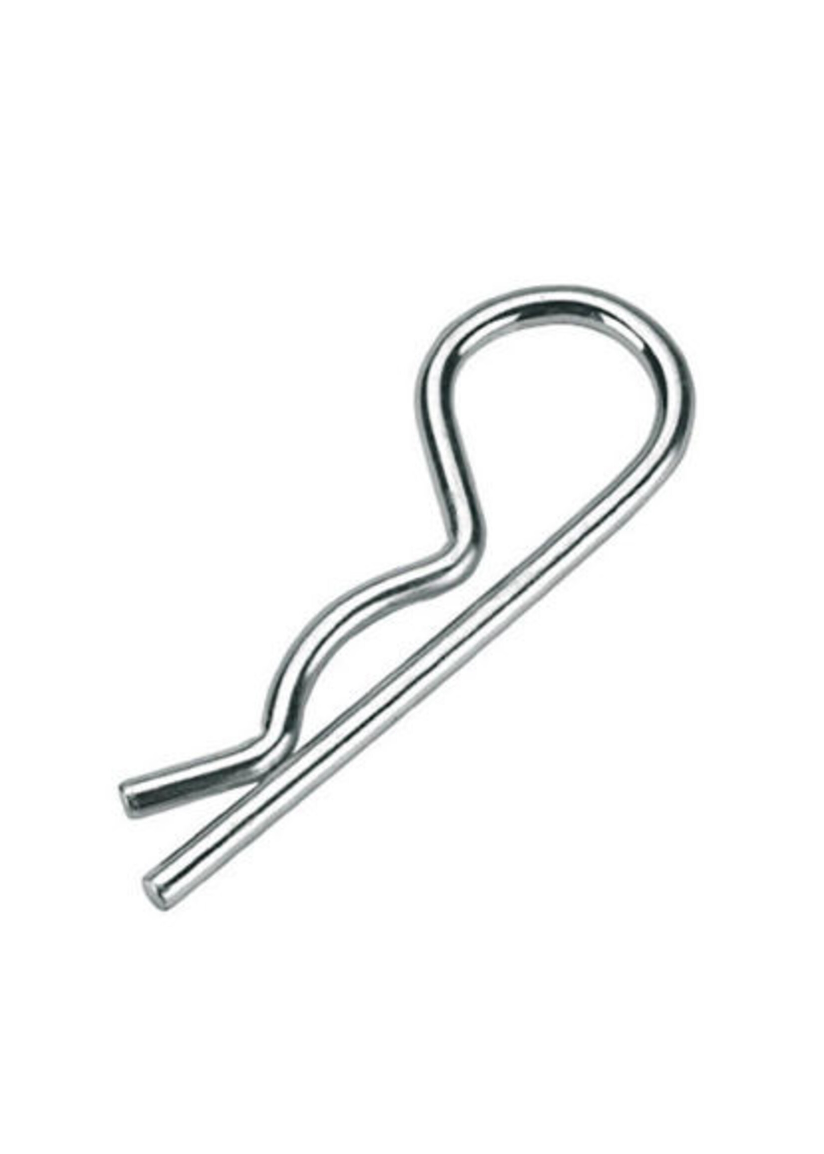 Borgveer enkel, verzinkt, 2mm