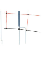 AKO Afrastering AKO vervangende paal voor schapennet blauw dubbele pen 122cm