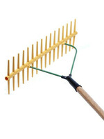 Polyhark schuin 16tds, met steel 160cm