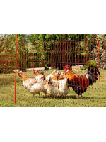 AKO Afrastering AKO Kippennet 106cm-50m. enkele pen -ORANJE-