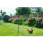 AKO Afrastering AKO Kippennet 106cm-25m (zonder stroom) - Dubbele Pen, Groen
