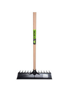 Boxenkrabber /-hark zwart, 40cm compleet met steel 160cm Boxenkrabber /-hark zwart, 40cm compleet met steel 160cm