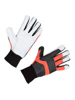 Zaaghandschoen Forester oranje Kat.III- mt. L(9)