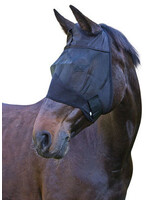 Vliegenmasker met oor-uitsparing, mt. Pony/ Cob full. Vliegenmasker met oor-uitsparing, mt. Pony/ Cob full.