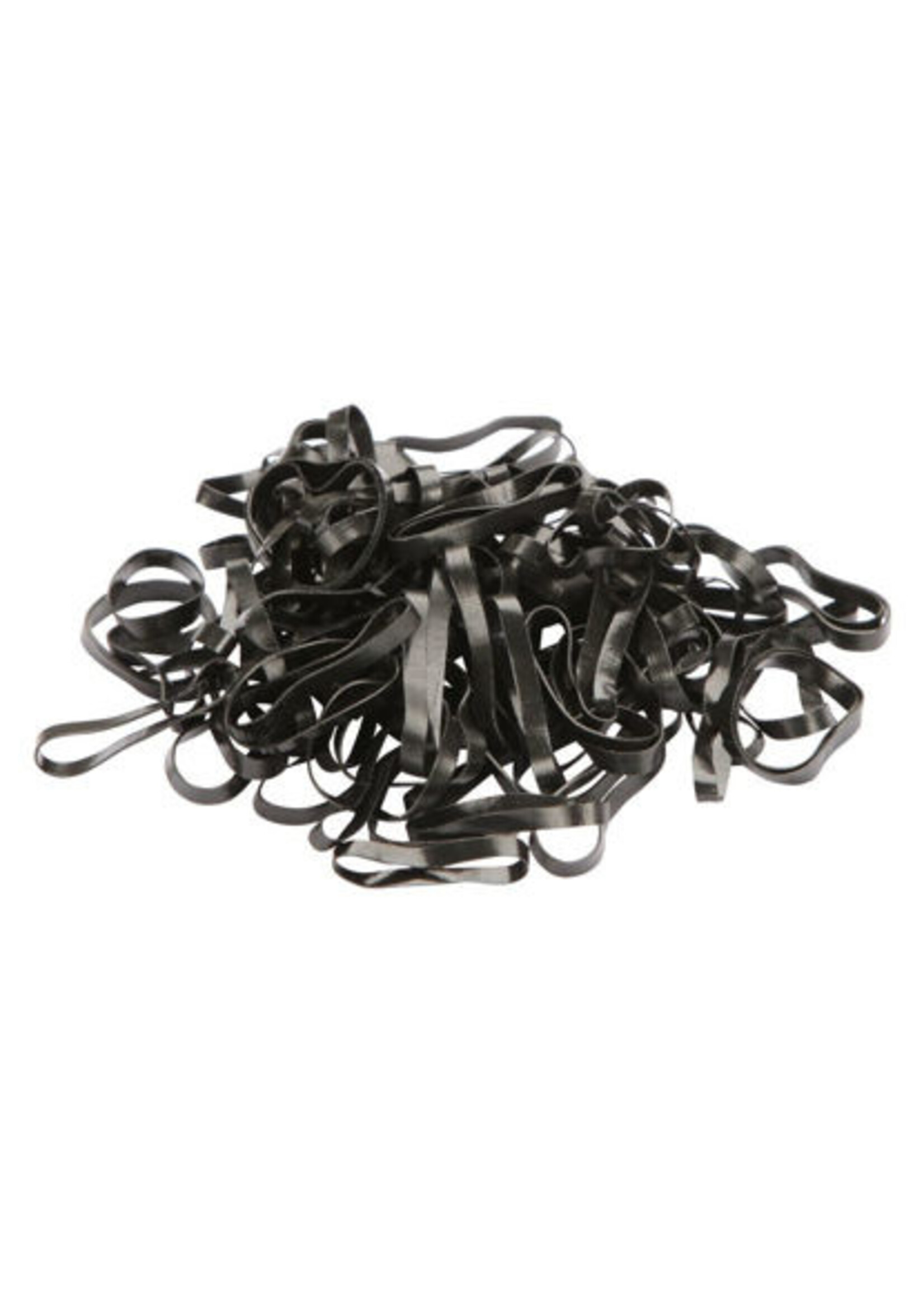 Kerbl Maanelastiekjes 500st. ZWART *SILICON*