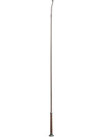 Dressuurzweep fiber, 110cm *bruin*