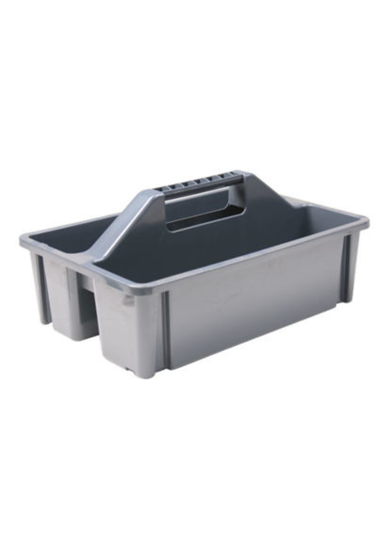 Poetskist / gereedschapbak kunststof open antraciet