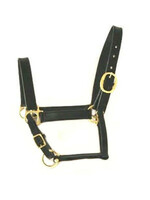 Halster leer, BRUIN - Pony