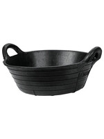 Rubber voerbak, zwart  11L Rubber voerbak, zwart  11L