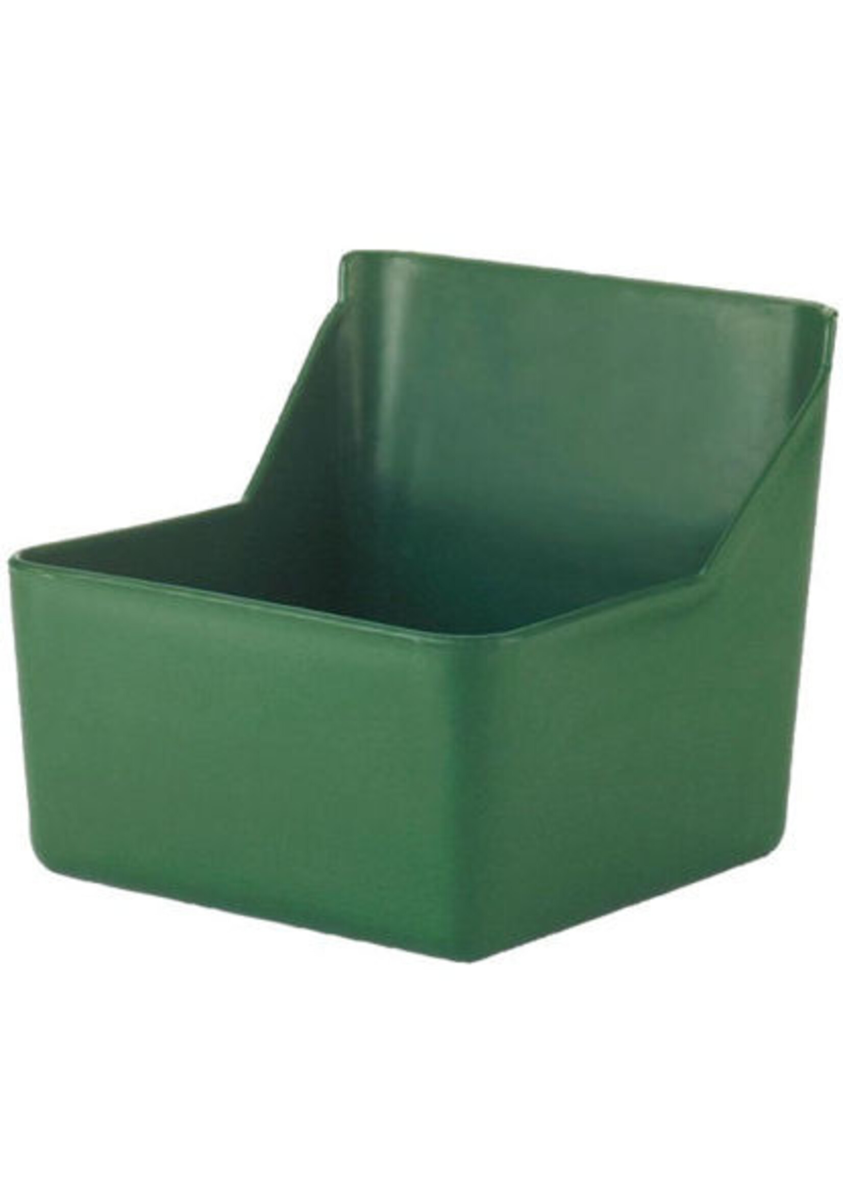 Voerbak kalf/schaap kunststof groen 6L