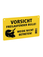AKO Afrastering AKO Waarschuwingsbordje "Los lopende stier"