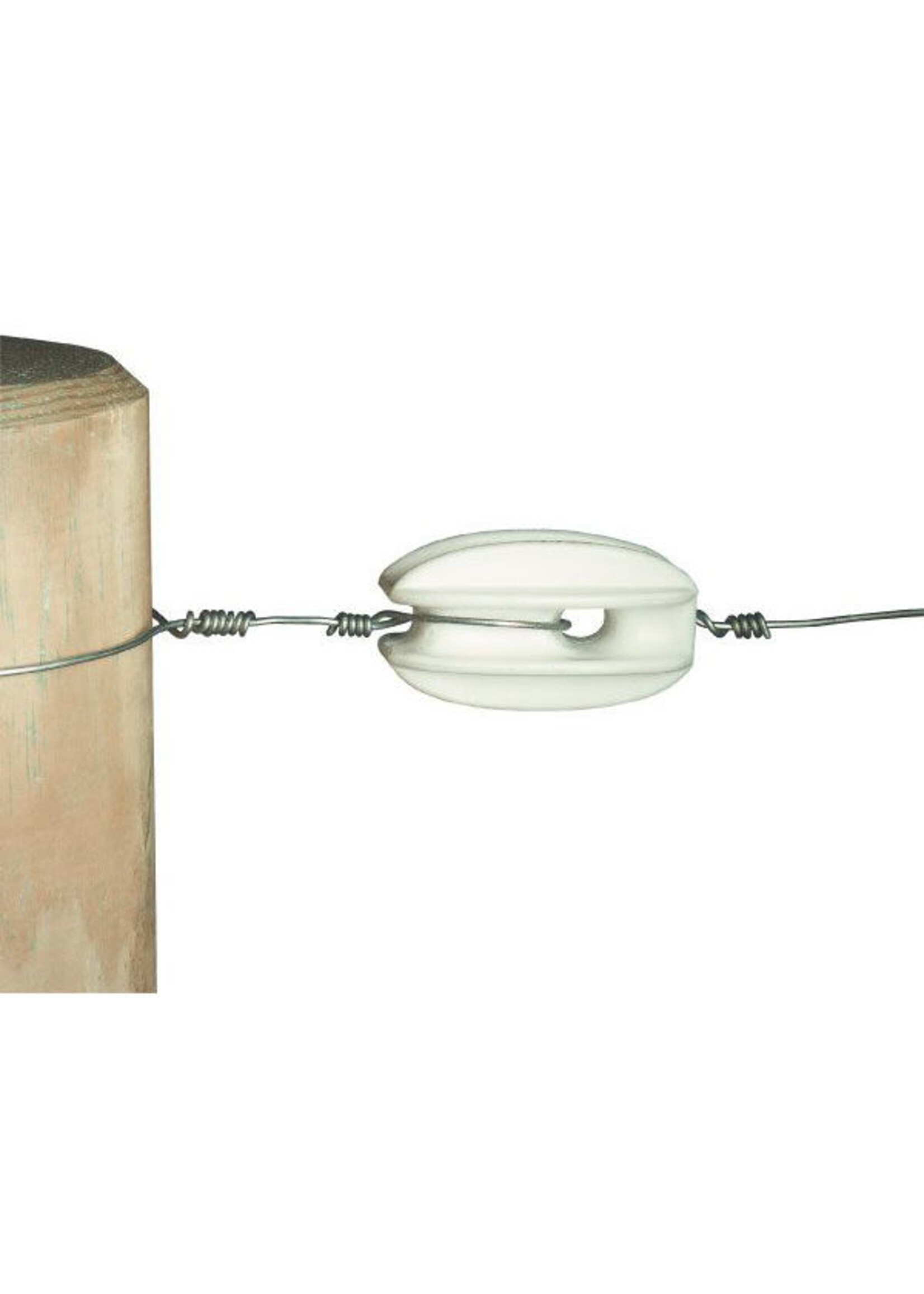 AKO Afrastering AKO Hoekisolator S polyamide wit v. staaldraad (zakje 10 st)