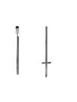 Hoekstaal-paal zwaar VERZINKT, 12mm draad