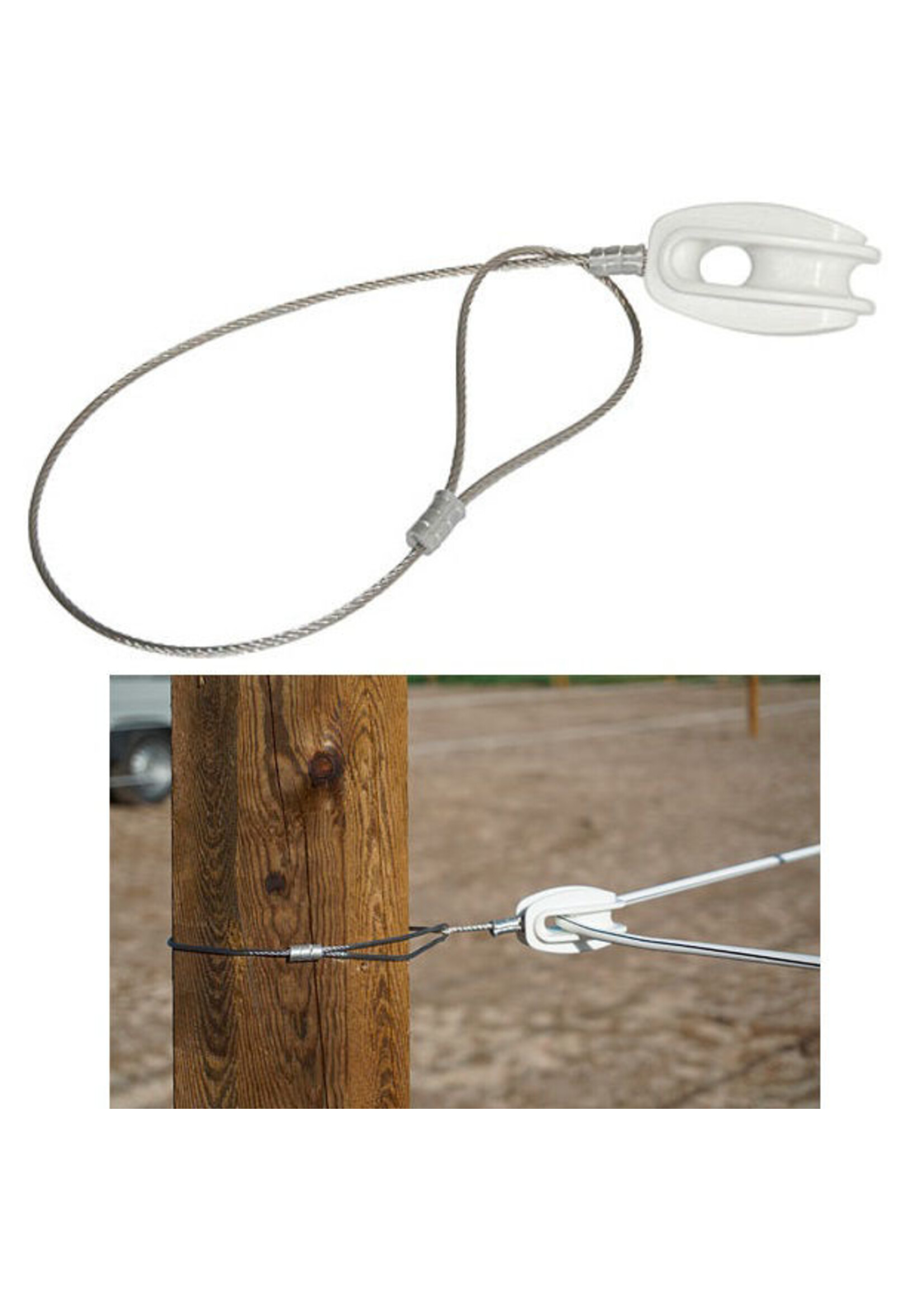 AKO Afrastering AKO Hoekisolator 3-delig voor PremiumHorseWire