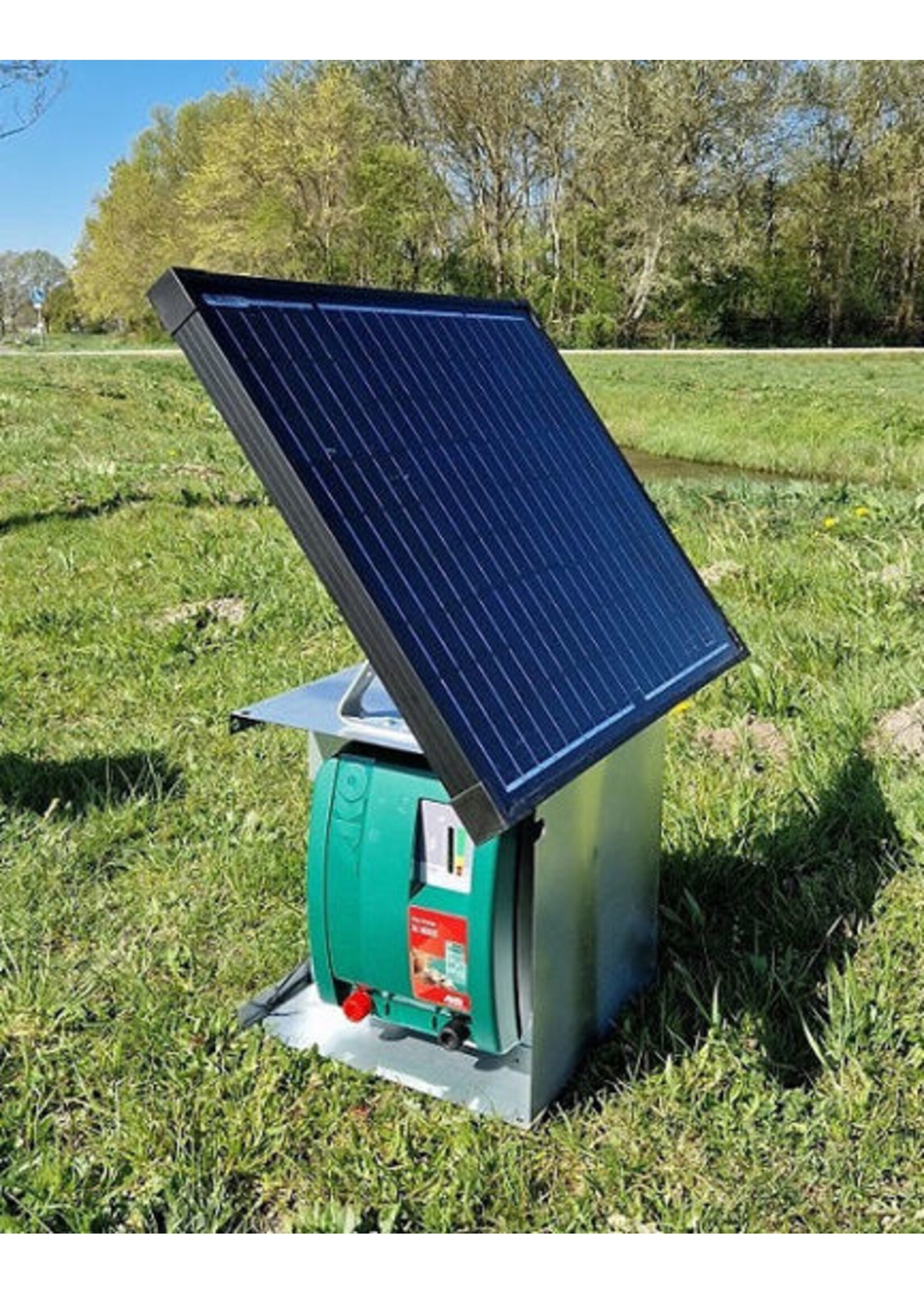 AKO Afrastering AKO MM- Starterset XI8000 incl.zonnepaneel 100W.(winter)