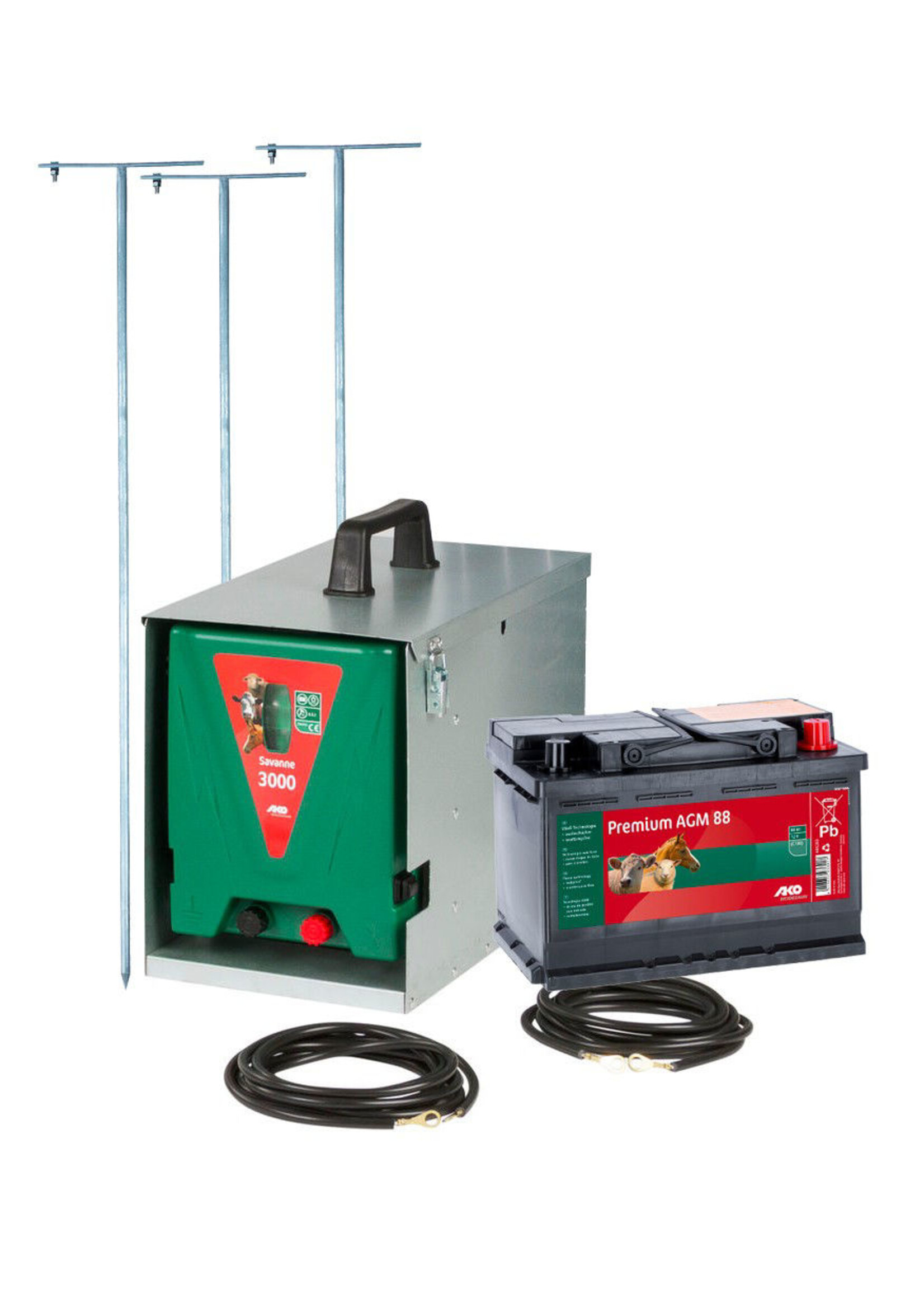 AKO Afrastering AKO Starterset Savanne 3000