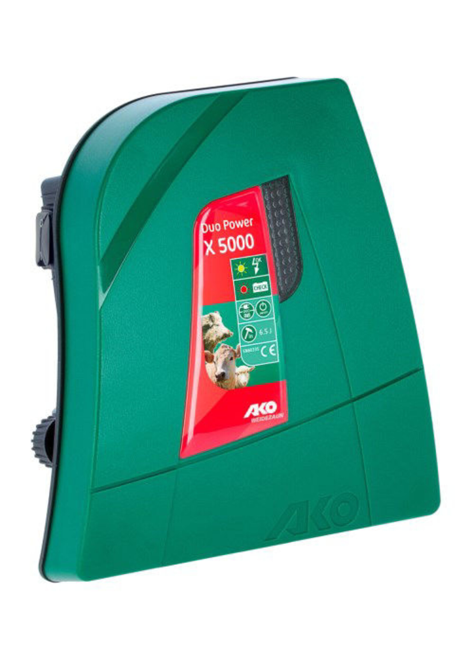 AKO Afrastering AKO Duo Power X5000 combi schrikdraadapparaat, 230V/12V