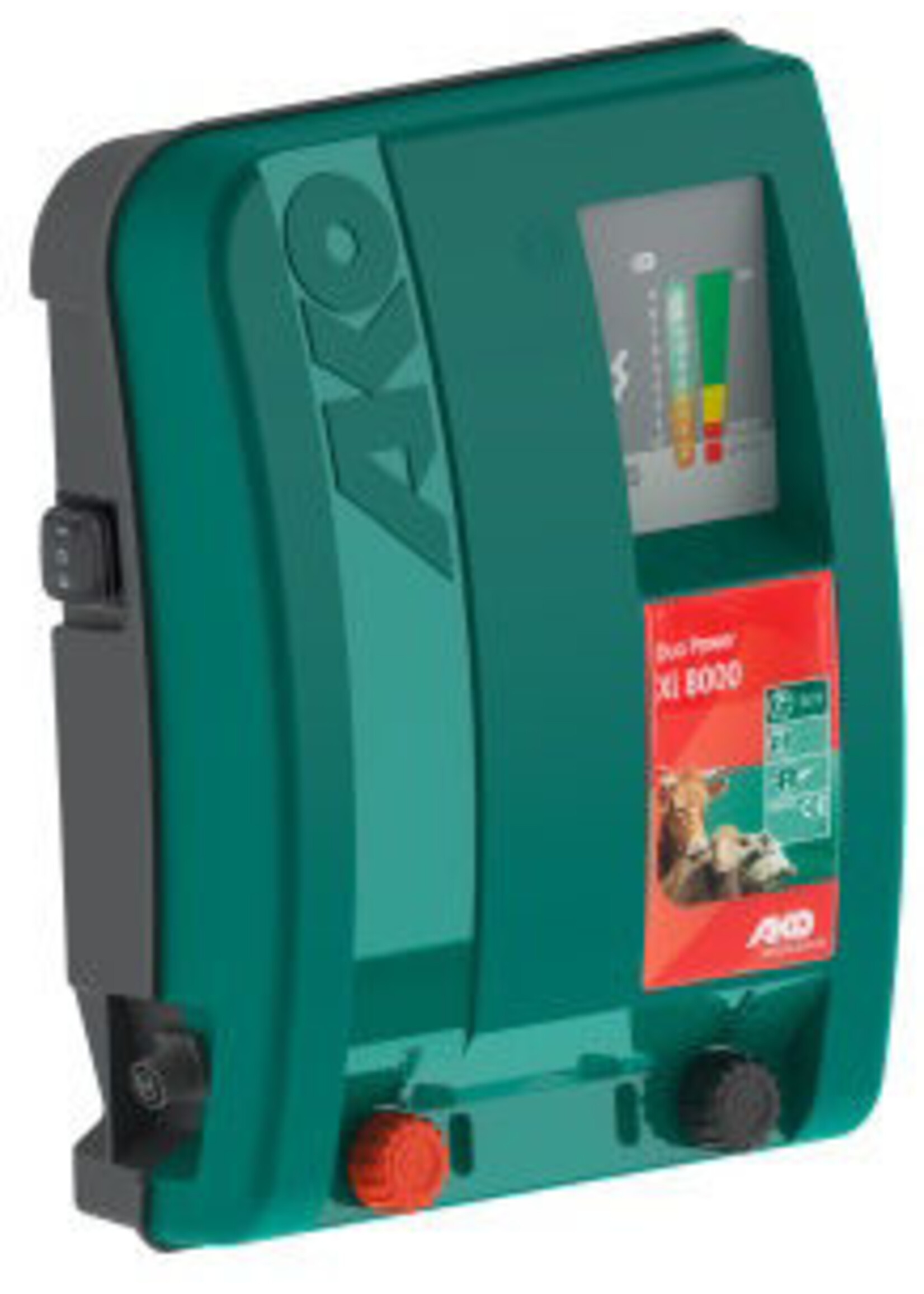 AKO Afrastering AKO Duo Power Xi8000 combi schrikdraadapparaat, 230V/12V