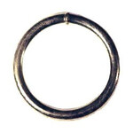 Ronde ring, gelast, verzinkt, 25x3 t/m 100x10mm.