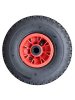 Steekwagenwiel 300-4(260x85)- FORT-, 2ply, velg rood Steekwagenwiel 300-4(260x85)- FORT-, 2ply, velg rood